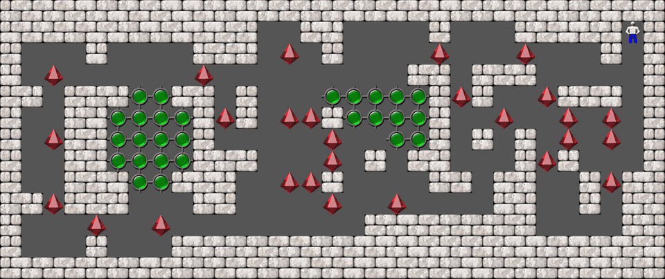Сокобан More Bugs collections уровень 680